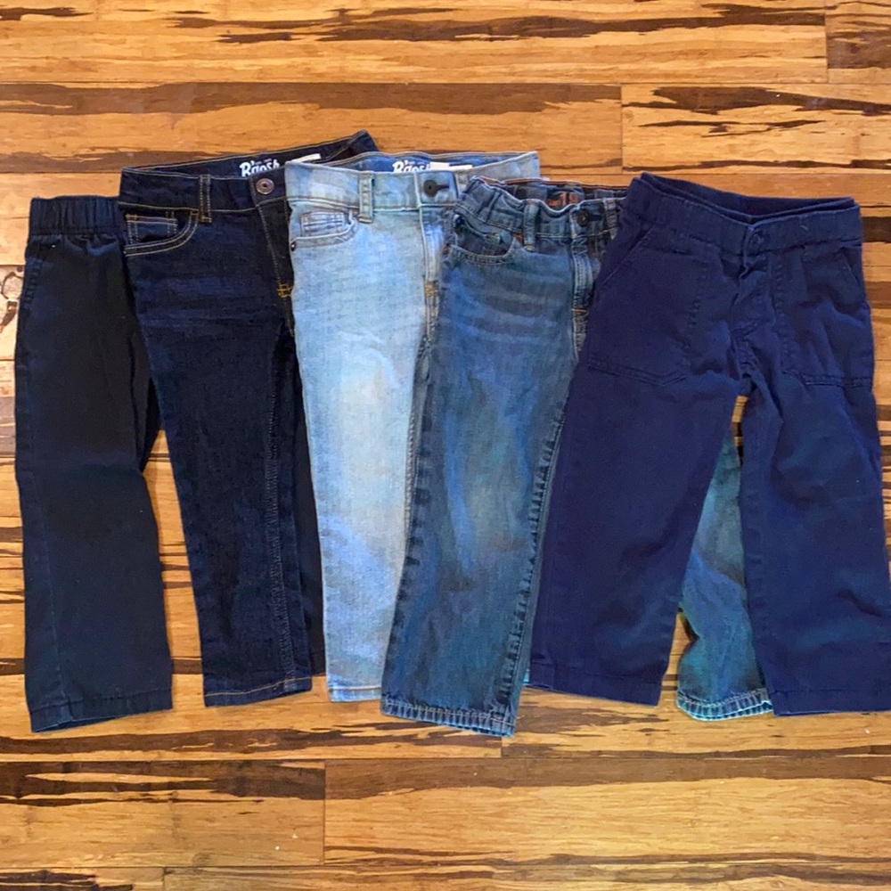 3T boys Pants Bundle of 5